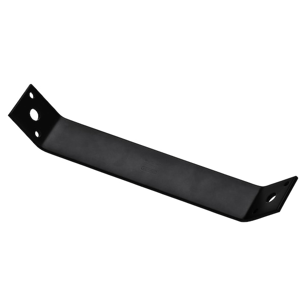 National Hardware National Hardware 9.3 in. H X 1.5 in. W X 0.125 in. D Black Carbon Steel Inside Strap Brace N351-475 - main